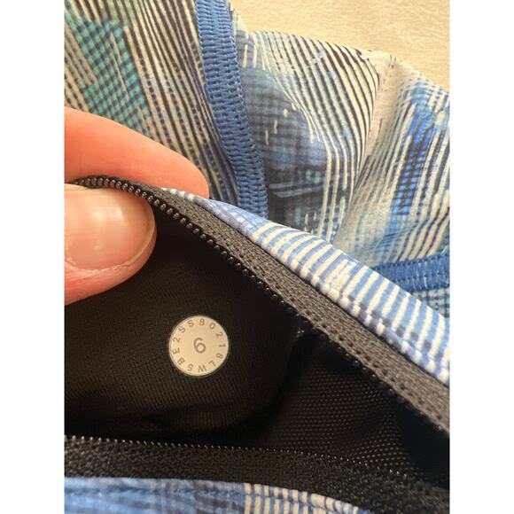 Lululemon On Pace Tight 7/8 Sun Dazed Blue Legging Women's 6 Fitness Travel Gym - Picture 11 of 13